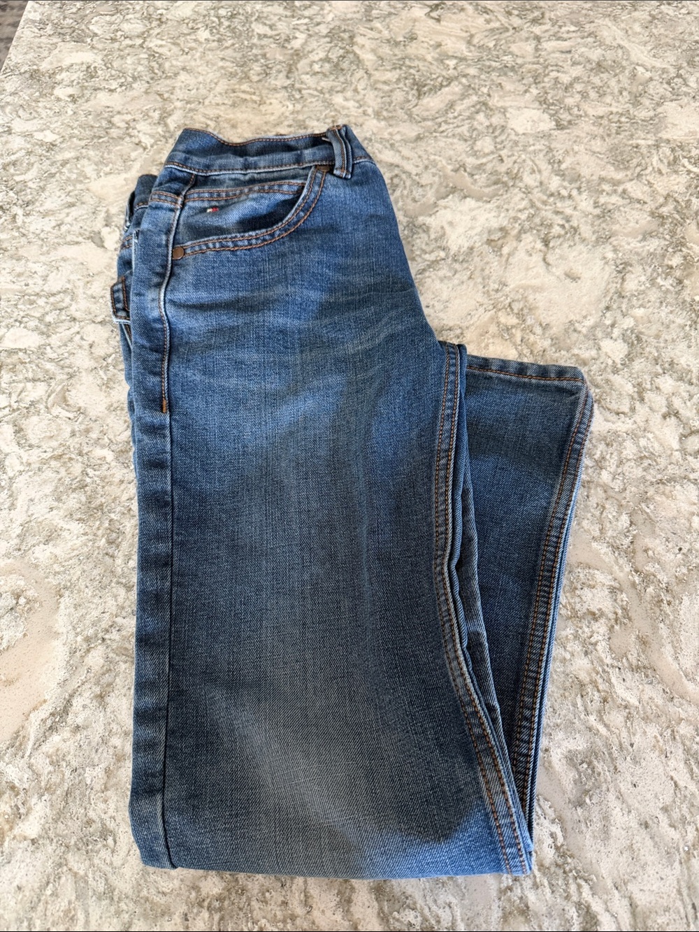 Tommy Hilfiger Boys size 8 Classic Mid-Blue Denim Jeans